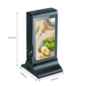 FYD-835 Tabletop Digital Signage Display with Dual-Screen ( Black)