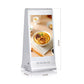Double Side Screen  Digital Signage Display with 23200mAH Battery for Tabletop White (868PX)