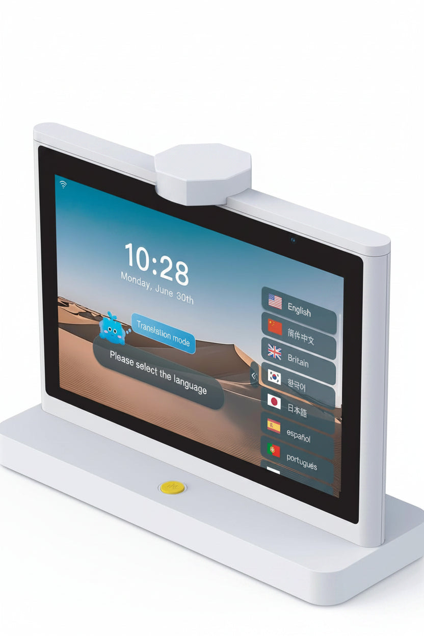 WeADS 10 Inch Desktop Dual Screen Translator