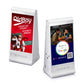 Double Side Screen  Digital Signage Display with 23200mAH Battery for Tabletop White (868PX)