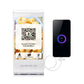 Double Side Screen  Digital Signage Display with 23200mAH Battery for Tabletop White (868PX)