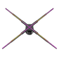 WeADS 3D Hologram Fans with Smart App Control （47-198CM）
