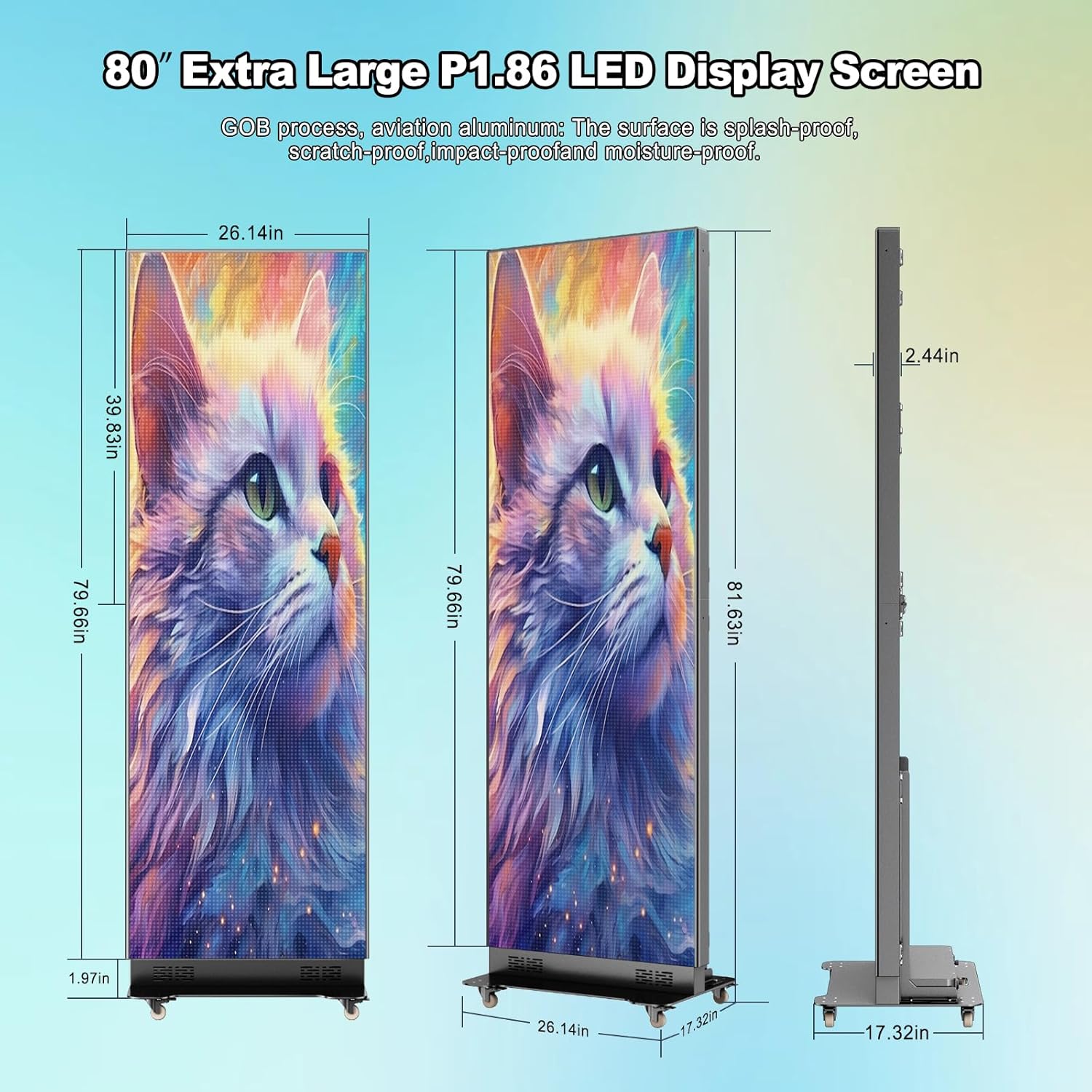 WeADS Foldable Seamless Digital Signage Display