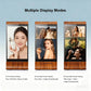 FYD-868 Tabletop Digital Signage Display with Dual-Screen ( Wood Grain)