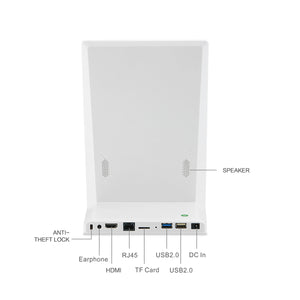10.1" Interactive Android 11 Touch Table Digital Signage (White)
