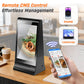 FYD-868 Tisch-Digital-Signage-Display mit zwei Bildschirmen (Schwarz)