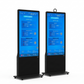 WeADS 43-75inch Double Side Screen Floor Standing Digital Sinage (RAM 2+32G)Black