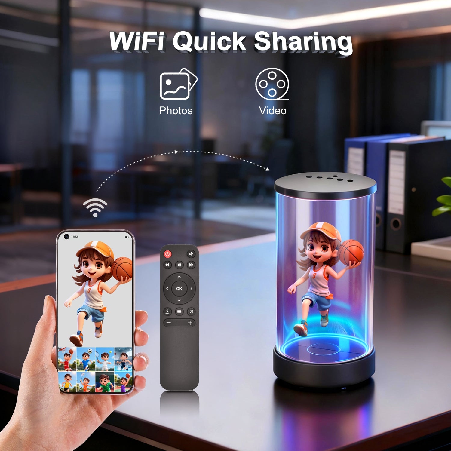 WeADS 3D Hologram Projector