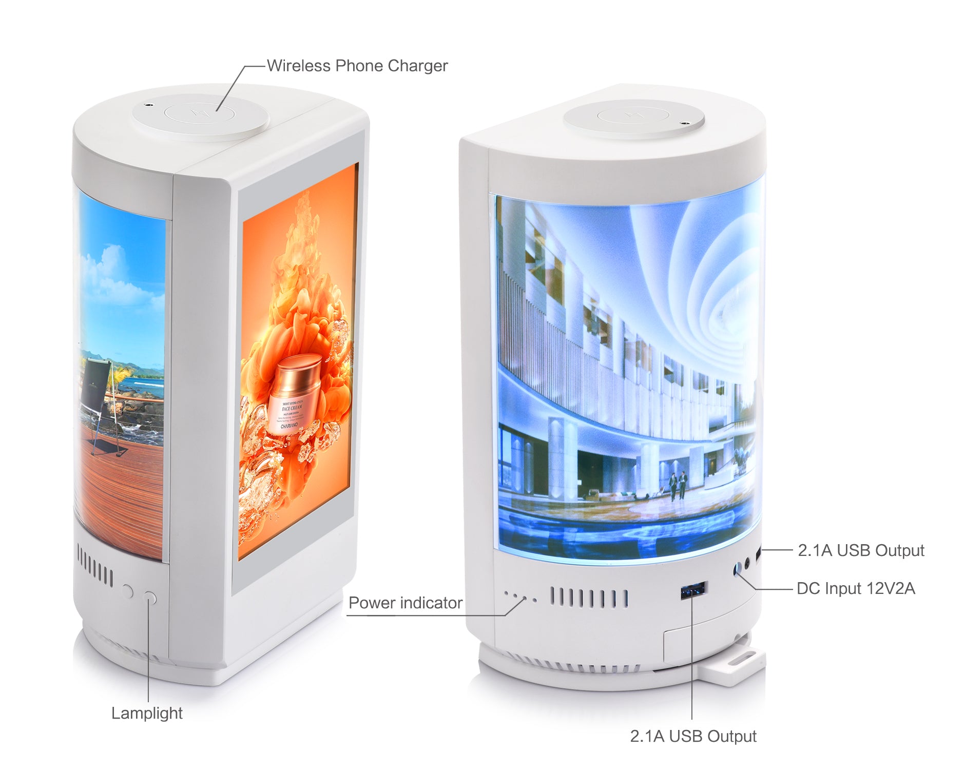 WeADS 04  Digital Signage Display for Tabletop