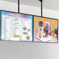 WeADS 32-65 inch Ultra-Thin 28mm Wall Mounted Digital Signage