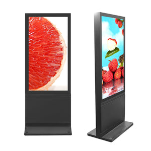 WeADS 32-45 inch Outdoor Floor Standing Digital Signage IP65 Waterproof