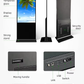 WeADS 32-98inch Indoor Digital Signage Touchscreen Kiosk Floor Standing Advertising Display（2G+16G）
